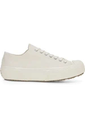 Superga 2434 LONA DE ALGODÓN DE CORTE BAJO MIL-SPEC Le Corte bajo Unisex MASTICA BLANCA