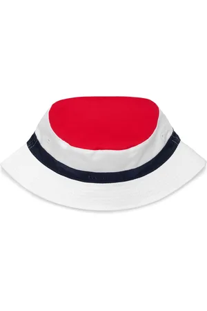 Superga BUCKET HAT COLORBLOCK REVERSIBLE Gorros Gorro Unisex BLANCO-ROJO-MARINO