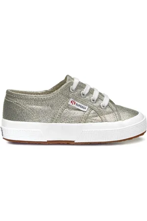 Superga 2750-LAMEJ Le Zapatilla Niña PLATINO