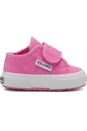 Superga 2750-BSTRAP Le Sneaker Niño unisex PINK FUCSIA-FAVORIO