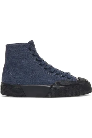 Superga 2433 SALT PEPPER Sneakers Corte Alto Hombre AZUL