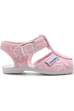 Superga 1200-macramej Sandalias Sandalia Niña PINK ISH-FAVORIO