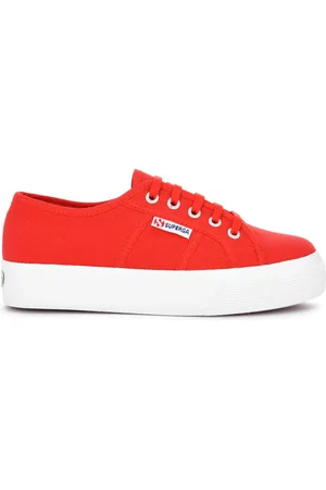 Superga 2730-COTU Le Zapatilla deportiva Unisex ROJO