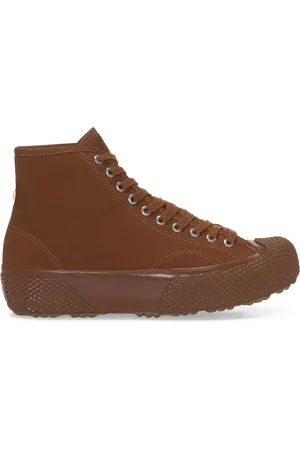 Superga 2435 MILITARY DECK PIQUE Zapatillas Corte alto Unisex CARAMELO