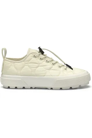 Superga 2625 TANK QUILTED NYLON Deportivas Corte bajo Mujer NATURAL-F AVORIO