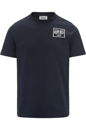 Superga CAMISETA ARCHIVIO TENIS PLAYER T-ShirtsTop T-Shirt Unisex DK NAVY-TENNIS PLAYER