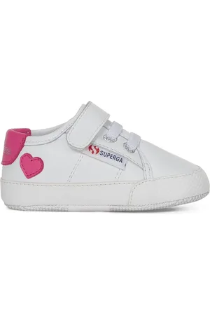 Superga 4006 BABY HEART MATERIAL SINTÉTICO Deportivas Corte bajo Niña -ROSA NEÓN
