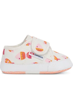 Superga 4006 BABY STRAP CANDY FISH Deportivas Corte bajo Niño AVORIO CANDY FISH