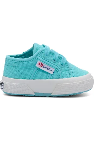 Superga 2750 BABY CLASSIC Le Sneaker Niño unisex AZURE TURQUESA-FAVORIO
