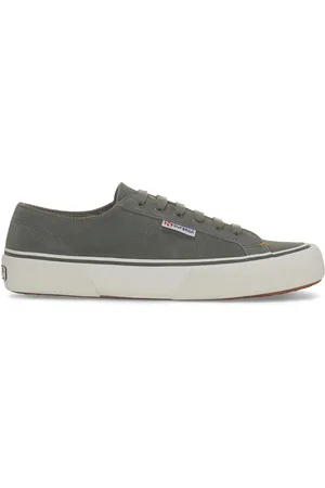 Superga 2490 BOLD SUEDE Le Corte bajo Unisex GRIS VERDE-FAVORIO