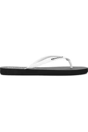 Superga 4121 CHANCLAS Pantuflas Chanclas Mujer NEGRO