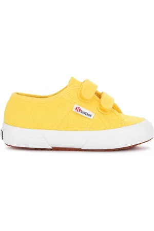 Superga 2750-COTJSTRAP CLASSIC Le Zapatilla deportiva Niño unisex YELLOW RADIANT