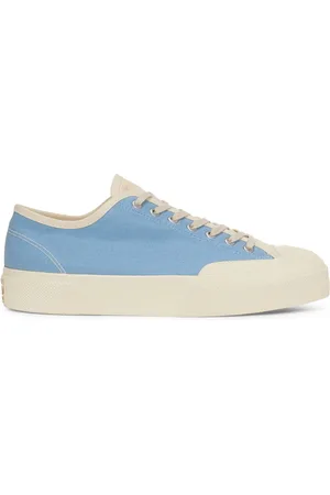 Superga 2432 WORKS HILO DE DENIM MULTICOLOR DE CORTE BAJO TEÑIDO Le Corte bajo Unisex AZUL-ROSA- APAGADO