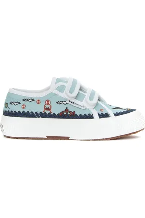 Superga 2750 KIDS STRAPS GAME Le Sneaker Niño AZUL GAME