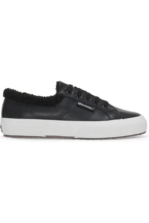 Superga 2750 VEGAN MATERIAL Le Low Cut Unisex BLACK