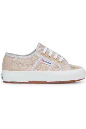 Superga 2750-LAMEJ Le Sneaker Girl GOLD-GREY SILVER