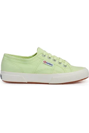 Superga 2750-COTU CLASSIC Le Zapatilla Unisex GREEN Primrose-F AVORIO