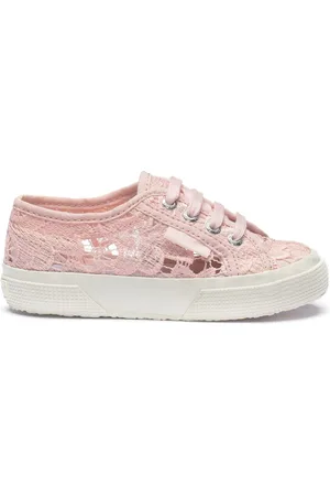 Superga 2750 KIDS MACRAME Le Sneaker Niña PINK ISH-FAVORIO