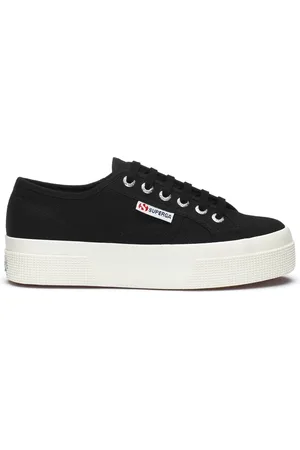 Superga 2740 PLATAFORMA Zapatos Mujer Cuña Unisex MARINO-FAVORIO