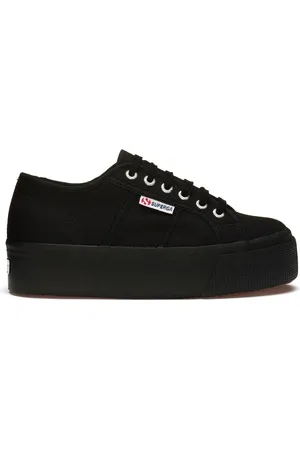 Superga 2790 PLATAFORMA Zapatos Señora Cuña Mujer FULL BLACK