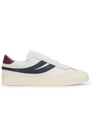 Superga 4834 CLUB S SWALLOW Le Low Cut Unisex WHITE-BLUE-RED-OFF WHITE