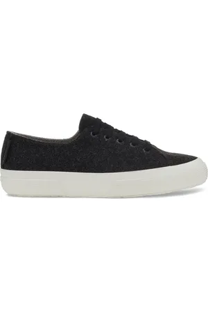 Superga 2750 FELT Le Escotado Mujer DK GREY-F AVORIO