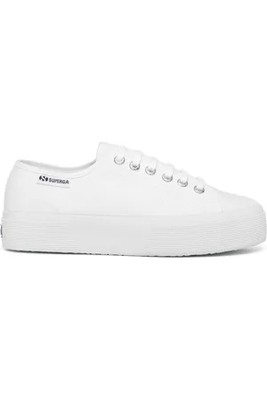 Superga 3740 PLATFORM LEGGERA Lady Shoes Wedge Woman WHITE