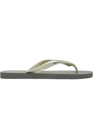 Superga 4121 CHANCLAS Chancletas Chanclas Hombre VERDE MILITAR-GRIS SALVIA