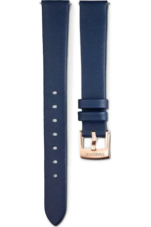 Swarovski Correa de reloj, 14 mm (0,55") de ancho, Piel, , Acabado tono oro rosa