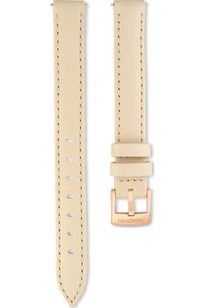 Swarovski Correa de reloj, 12 mm (0,47") de ancho, Piel, , Acabado tono oro rosa