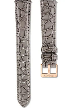 Swarovski Correa de reloj, 16 mm (0,63") de ancho, Piel con costura