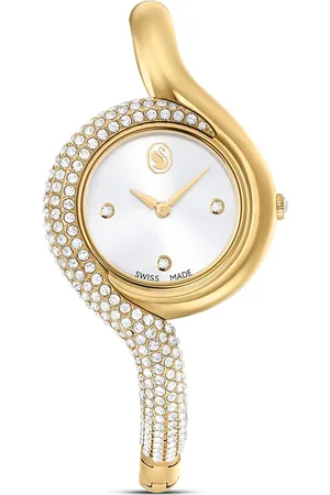 Swarovski Reloj Dextera Asymmetric, Fabricado en Suiza, Brazalete de metal, , Acabado tono oro