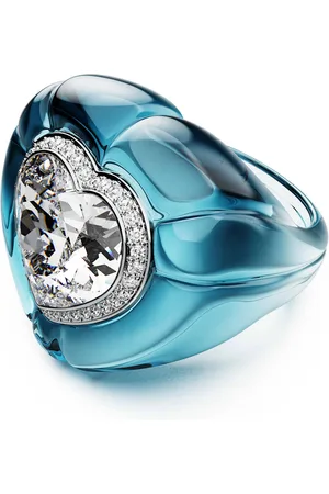 Swarovski Anillo de cóctel Dulcis, Talla de corazón, Pavé, Corazón
