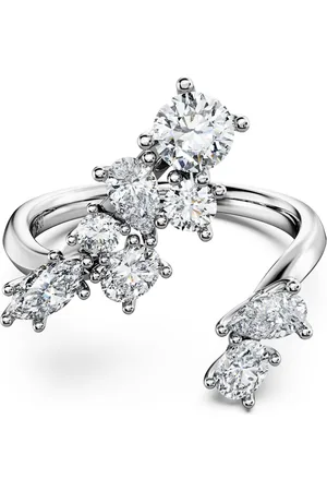 Swarovski Anillo Bypass Galaxy, Diamantes creados en laboratorio (peso total de 1,25 quilate), Formas mixtas, Oro de 18 quilates