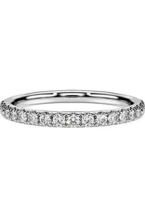 Swarovski Anillo de banda Eternity, Diamantes creados en laboratorio (peso total de 0,43 quilate), Forma redonda, Plata de ley