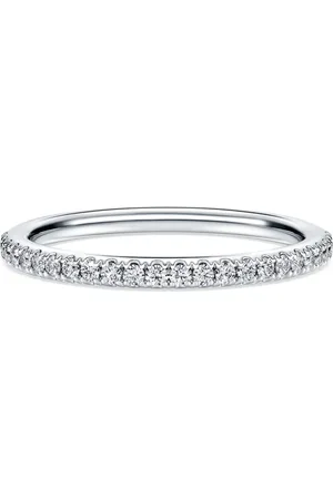 Swarovski Anillo de banda Eternity, Diamantes creados en laboratorio (peso total de 0,2 quilate), Forma redonda, Oro de 18 quilates
