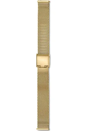 Swarovski Correa de reloj, 13 mm (0,51") de ancho, Metálica, Tono oro, Acabado tono oro