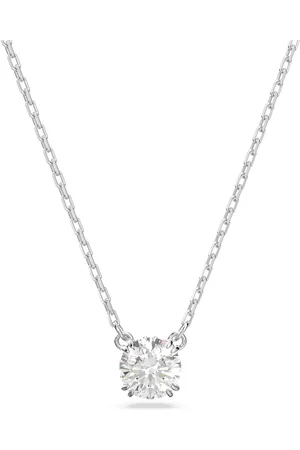 Swarovski Colgante Constella, Talla redonda, , Baño de rodio