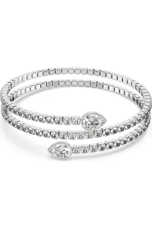 Swarovski Brazalete, Talla pera, , Combinación de acabados metálicos