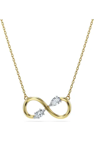 Swarovski Colgante Eternity, Diamantes creados en laboratorio (peso total de 0,35 quilate), Formas mixtas, Oro amarillo de 18 quilates