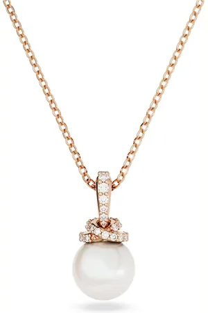 Swarovski Colgante Originally, Perla de cristal, , Baño tono oro rosa