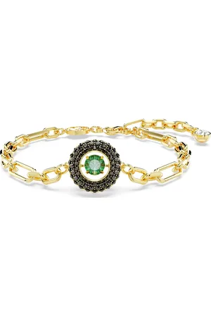 Swarovski Pulsera Una, , Baño tono oro