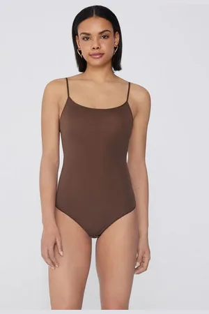 Tezenis Body con Tirantes Finos de Microfibra Mujer Tamaño S