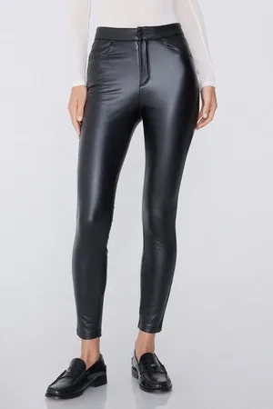 Tezenis Pantalón Térmico Bolsillos Efecto Piel Mujer Tamaño S
