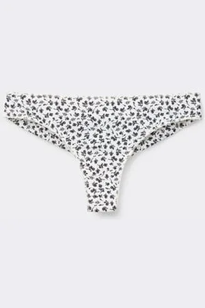 Tezenis Braguita Brasileña de Microfibra Estampada Mujer Tamaño XL