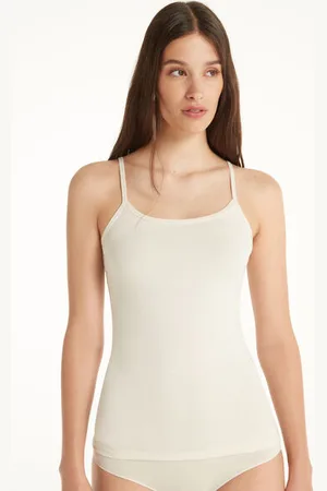 Tezenis Camiseta básica de tirantes en algodón para mujer Mujer Tamaño S
