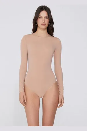 Tezenis Body Manga Larga Microfibra Ligera Mujer Tamaño M