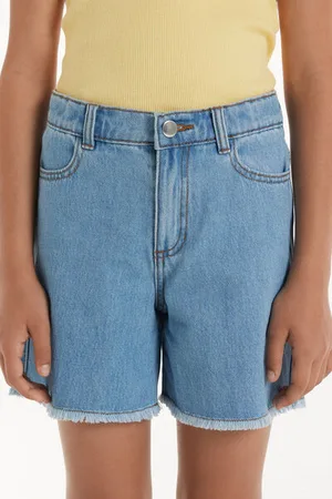 Tezenis Shorts de Denim Deshilachados Chica Tamaño 8-9