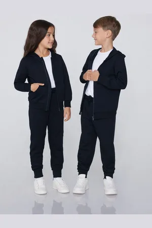 Tezenis Sudadera con Cremallera y Capucha Unisex para Niños Unisex Tamaño 4-5