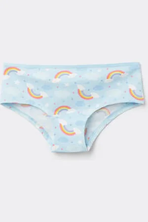 Tezenis Culotte Basic de Algodón Estampado para Niña Chica Tamaño 2-3